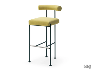 QUA-NDO H65/75 M TS - Upholstered high stool _ Midj