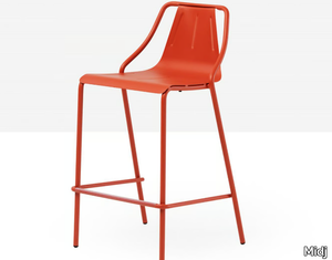 Ola - High metal stool _ Midj