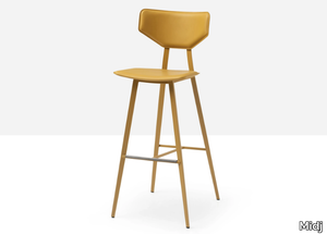 Tosca H65/75 M CU - Tanned leather stool _ Midj