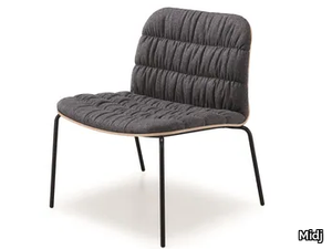 LIÙ AT MT - Upholstered fabric armchair _ Midj