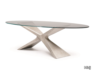 NEXUS - Oval Baydur® table _ Midj