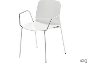 LIÙ P - Chair with armrests _ Midj