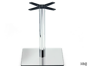 COMPOSIT/2 - Stainless steel table base _ Midj