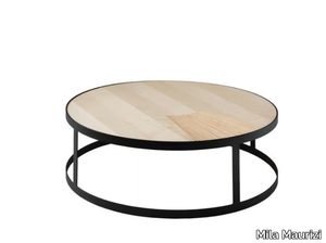 BEA - Low round iron coffee table _ Mila Maurizi