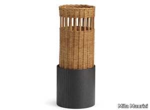 SAVARIN LARGE - Woven wicker vase _ Mila Maurizi