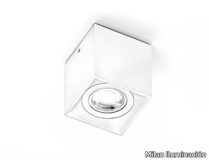 DAU SPOT 3118 - Square ceiling aluminium spotlight _ Milan Iluminación