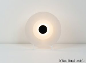 HALOS 6781 - LED satin glass table lamp _ Milan Iluminación