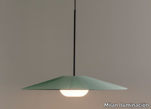 ARTIC CIRCLE - LED fabric pendant lamp _ Milan Iluminación