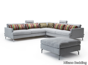 DAVE - Corner modular fabric sofa with removable cover _ Milano Bedding