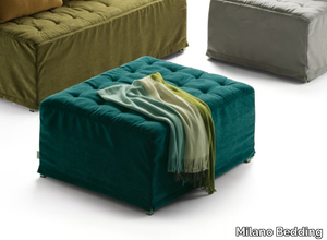 DORSEY - Tufted fabric pouf bed _ Milano Bedding