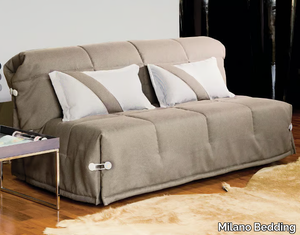 GINGER - Fabric sofa bed with removable cover _ Milano Bedding