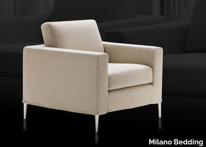GRACE - Upholstered fabric armchair _ Milano Bedding