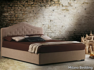 BORA - Double bed with upholstered headboard _ Milano Bedding