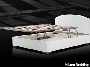 KOMODO - Slatted orthopedic bed base with storage _ Milano Bedding