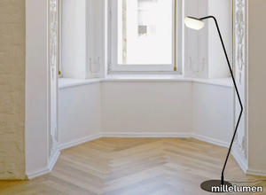 STRUCTURE - LED reading metal floor lamp _ millelumen