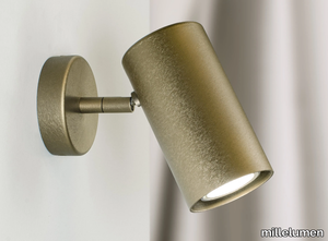 TUBUS - LED adjustable aluminium wall light _ millelumen