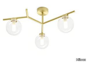 CAMELY - LED Borosilicate glass and metal ceiling lamp _ Miloox