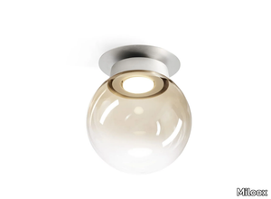 JOTTO - LED glass and aluminium ceiling lamp _ Miloox