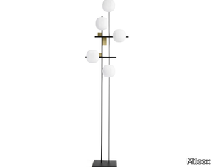 LINGOTTO - Metal floor lamp with dimmer _ Miloox