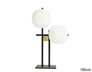 LINGOTTO - Metal table lamp with dimmer _ Miloox