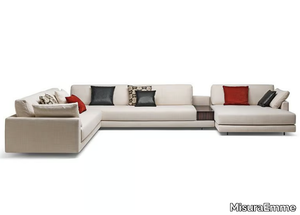 ARGO - Sectional fabric sofa with removable cover _ MisuraEmme