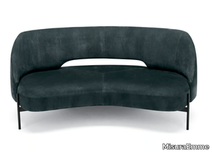 VIRGIN - Curved fabric sofa _ MisuraEmme