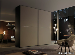 FIRST - Etched glass wardrobe with sliding doors _ MisuraEmme