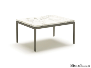 KESSLER - Rectangular marble coffee table _ MisuraEmme