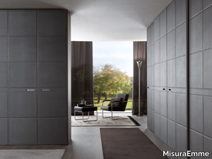 LONDON - Sectional Eco-leather wardrobe _ MisuraEmme