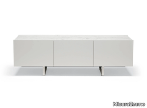 SQUARE - Lacquered sideboard with drawers and doors _ MisuraEmme