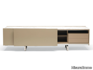 SQUARE - Sideboard with sliding doors _ MisuraEmme