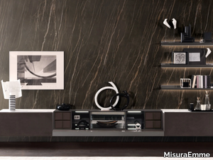TAO - Sectional wall-mounted storage wall _ MisuraEmme