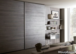 TECNO - Sectional wardrobe with coplanar doors _ MisuraEmme