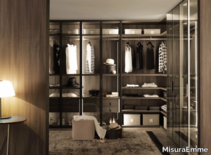 PALO ALTO - Sectional wooden walk-in wardrobe _ MisuraEmme