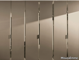 BRILLANTA - Custom etched glass wardrobe with 1 door _ MisuraEmme