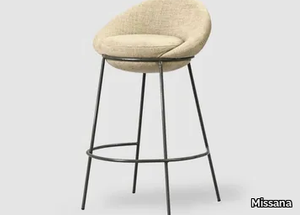 NEST - High stool with back _ Missana