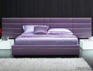 SIRIO - Storage bed with upholstered headboard _ MitoHome