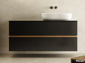 DRESSCODE - Single vanity unit with drawers _ Moab