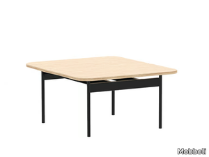 SPLIT - Square plywood coffee table _ Mobboli