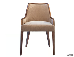 MONACO - Upholstered leather chair _ Mobi