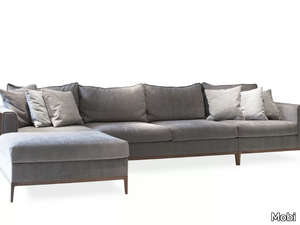 MANHATTAN - Sectional fabric sofa with chaise longue _ Mobi