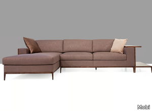 TORINO - Sectional fabric sofa with chaise longue _ Mobi