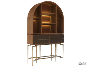 NIKEA - Wooden highboard with integrated lighting _ Mobi