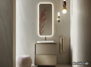 ZEN 5 - HPL vanity unit with drawers _ Mobilcrab