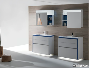 LINK 1 - Floor-standing vanity unit with drawers _ Mobilcrab