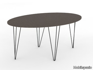 URBAN TV - Oval coffee table _ Mobilspazio