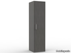 ZEUS PR 201 - Melamine-faced chipboard wardrobe with 1 door for hotel rooms _ Mobilspazio