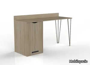 URBAN SM07 - Rectangular melamine-faced chipboard writing desk _ Mobilspazio