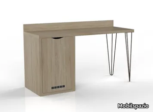 URBAN SM21 - Rectangular melamine-faced chipboard writing desk _ Mobilspazio