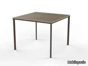 URBAN TV16 - Square melamine-faced chipboard table _ Mobilspazio